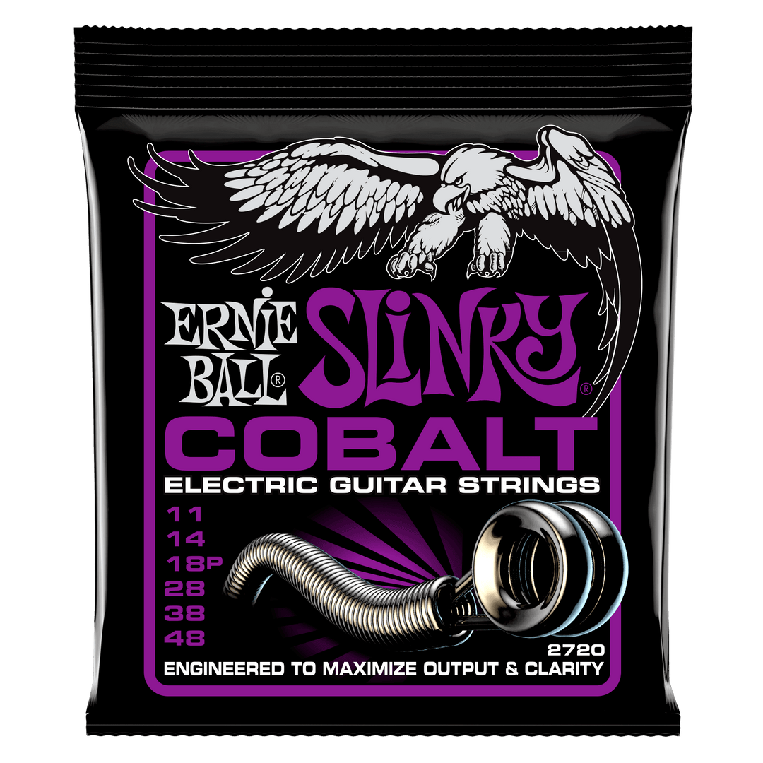 Ernie Ball 2720 Power Slinky Cobalt 11-48 Electric Set