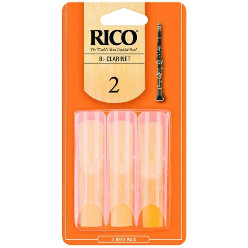 Rico RCA0320 2.0 Clarinet Reeds 3-Pack