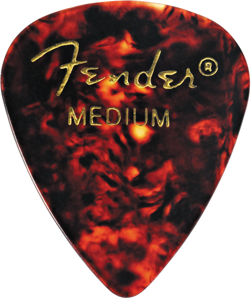 Fender Classic Celluloid Medium Picks (12 Pack)