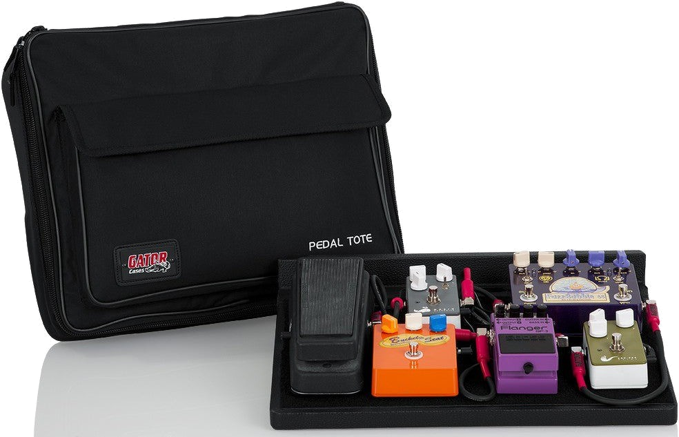 Gator GPT-BL-PWR Pedal Board - With Carry Bag & Power Supply