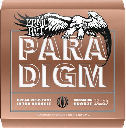 Ernie Ball Paradigm Phosphor Bronze Acoustic Guitar Strings - (.012-.054)