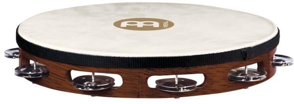 Meinl TAH1AB Single Row Headed Tambourine Steel