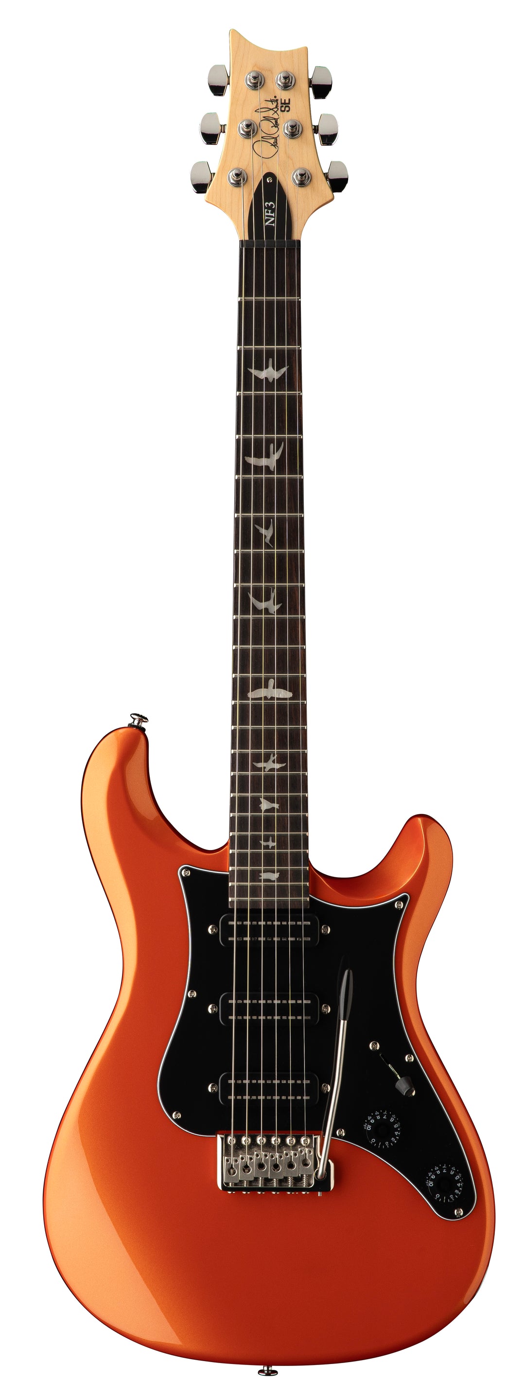 PRS SE NF3 Electric Guitar - Metallic Orange With Rosewood Fretboard