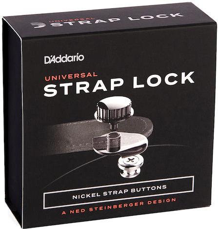 D'Addario PW-SLS-02 Universal Strap Lock System - Nickel