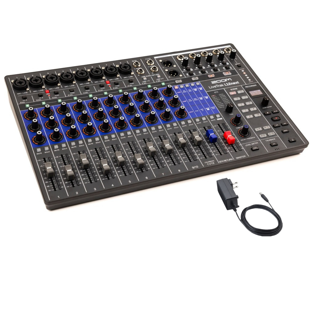 Zoom LiveTrak L12next Digital Mixer/Recorder