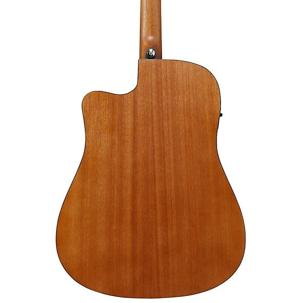 Ibanez PF50CEOBH Acoustic Electric Guitar - Open Pore Transparent Blue Sunburst