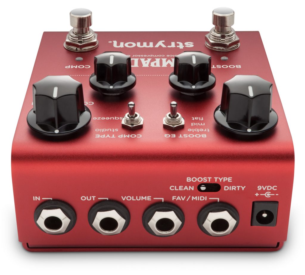 Strymon Compadre Dual Voice Compressor and Boost Pedal