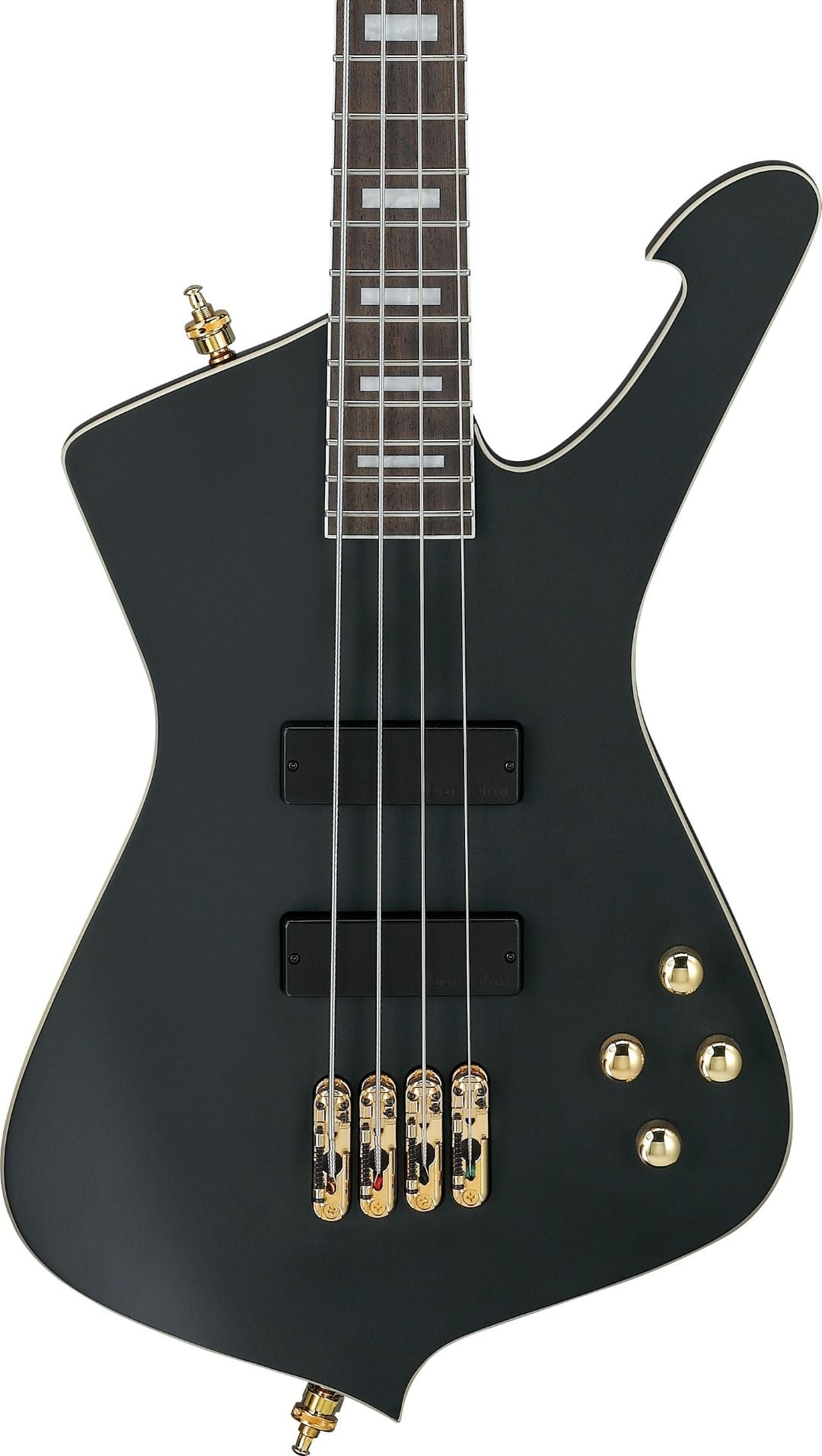 Ibanez ICB620BKF ICB 4-String Electric Bass Guitar - Black Flat