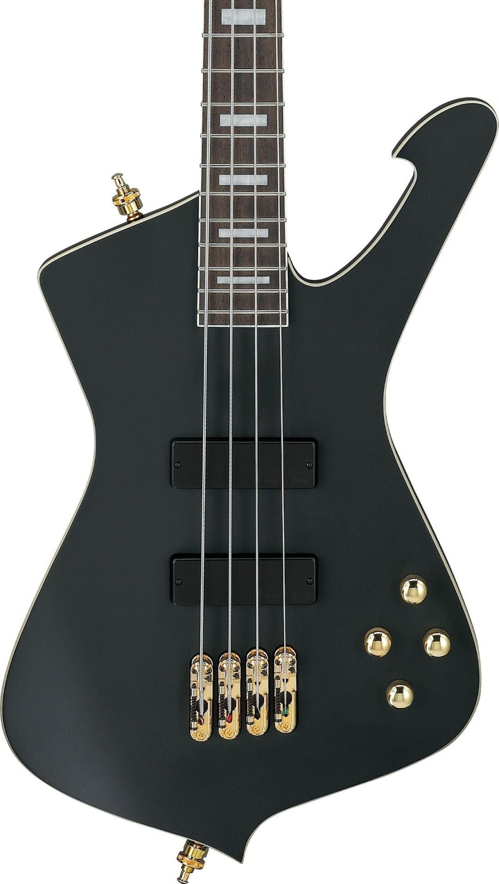 Ibanez ICB620BKF ICB 4-String Electric Bass Guitar - Black Flat