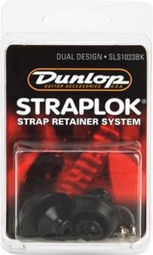 Dunlop Dual Straplocks (Black) in factory packaging
