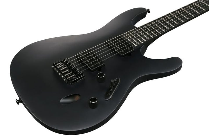 Ibanez S721RB Iron Label Electric Guitar - Black Flat 4