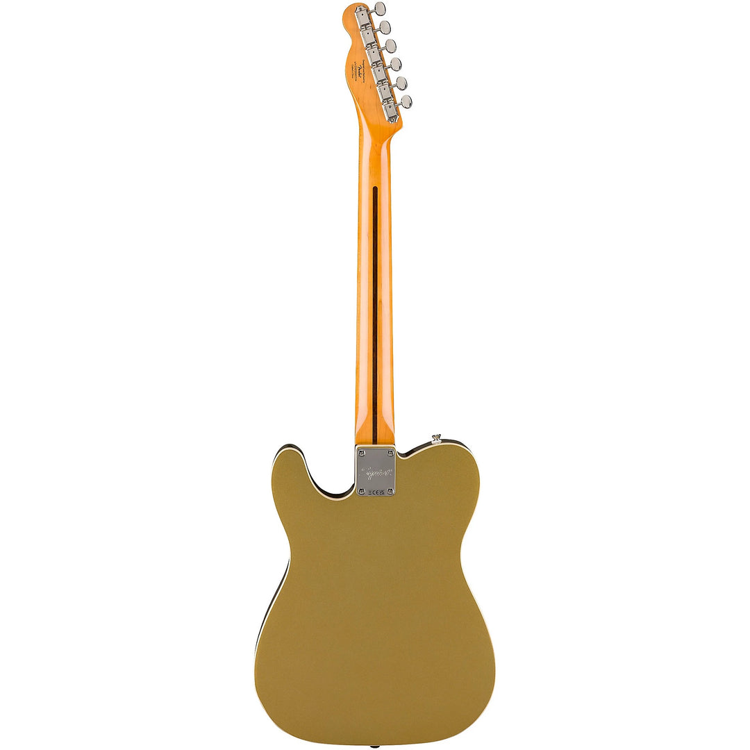 Squier Classic Vibe '60s Custom Telecaster SH Electric Guitar with Bigsby - Aztec Gold 4