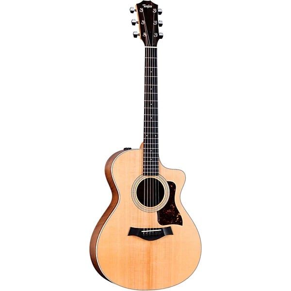 Taylor 212ce Acoustic Electric Guitar Natural with Gigbag 5