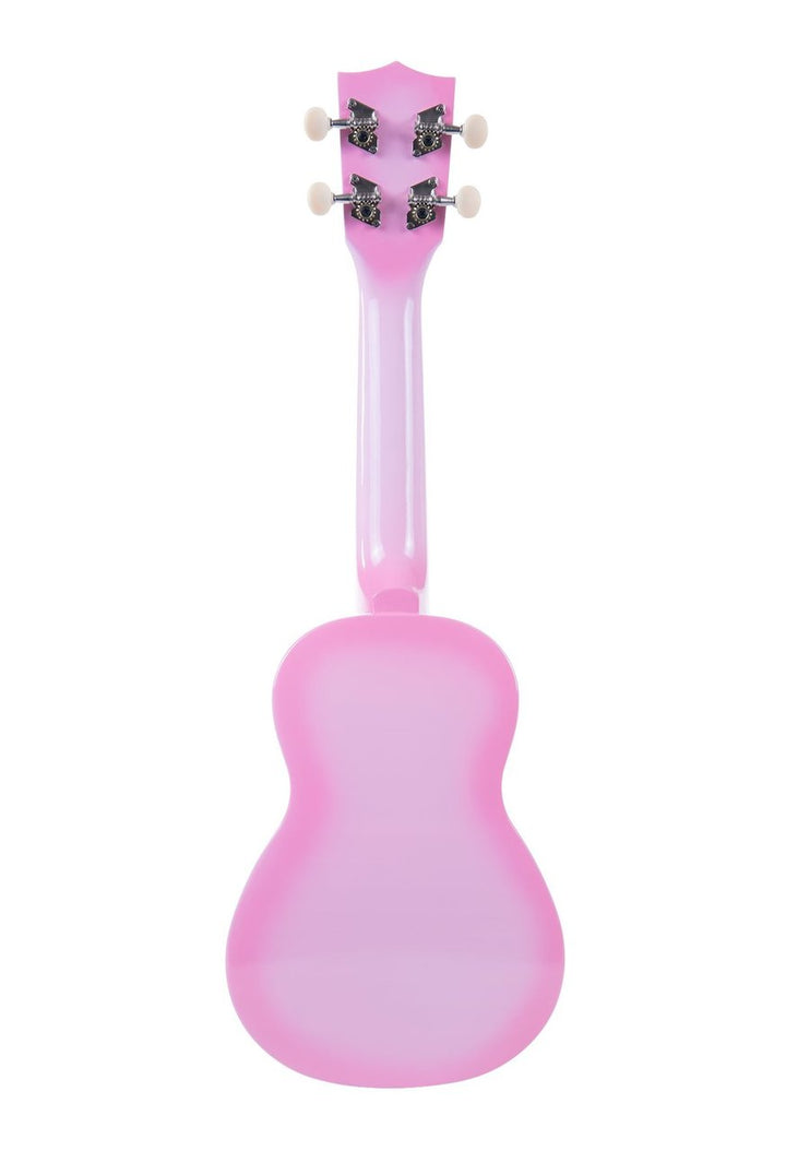 Kala Makala 'Dolphin' Soprano Ukulele - Pink Burst
