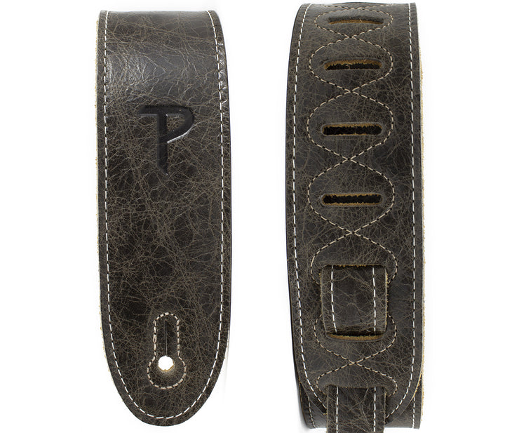 Perri BM2-6697 2-Inch Vintage Brown Leather Strap 2