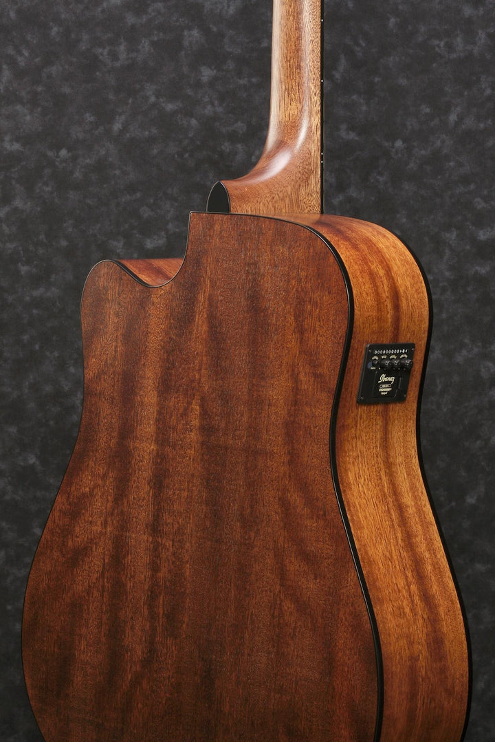 Ibanez AW54CEOPN Artwood Dreadnought Acoustic-Electric Guitar (Open Pore Natural) 2