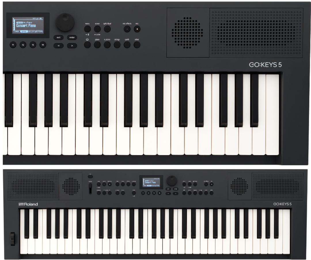 Roland GO:KEYS 5-GT Music Creation Keyboard - Graphite
