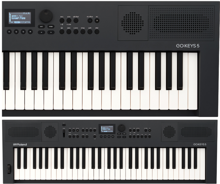 Roland GO:KEYS 5-GT Music Creation Keyboard - Graphite
