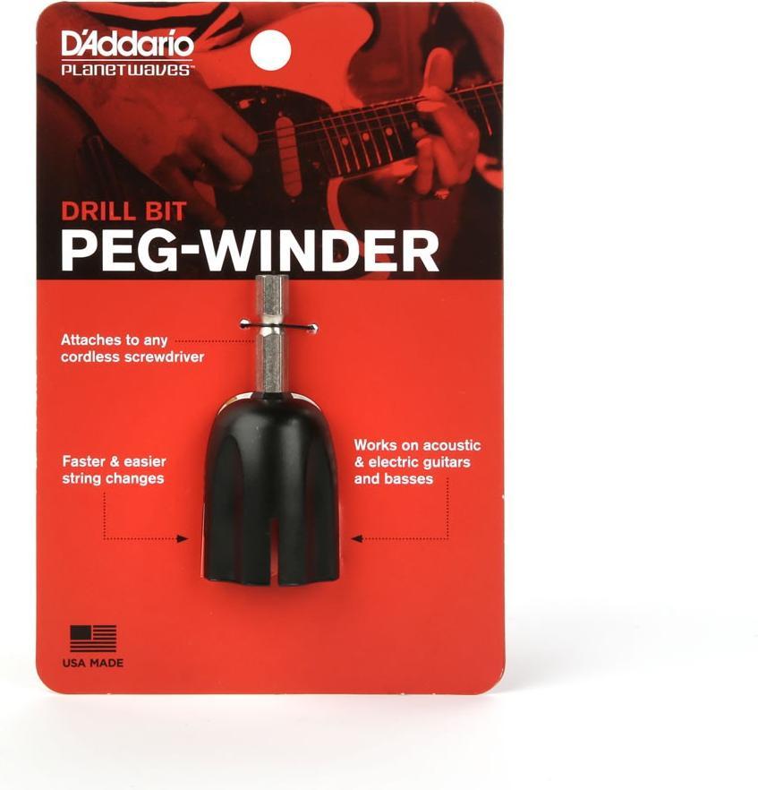 D'Addario PW-DBPW-01 Drill Bit Pegwinder