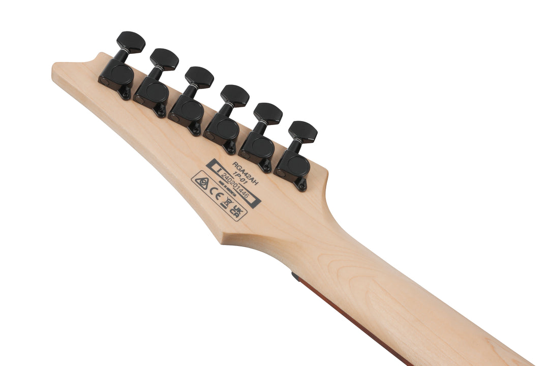 Ibanez RGA42AH Standard Electric Guitar - Black Stained