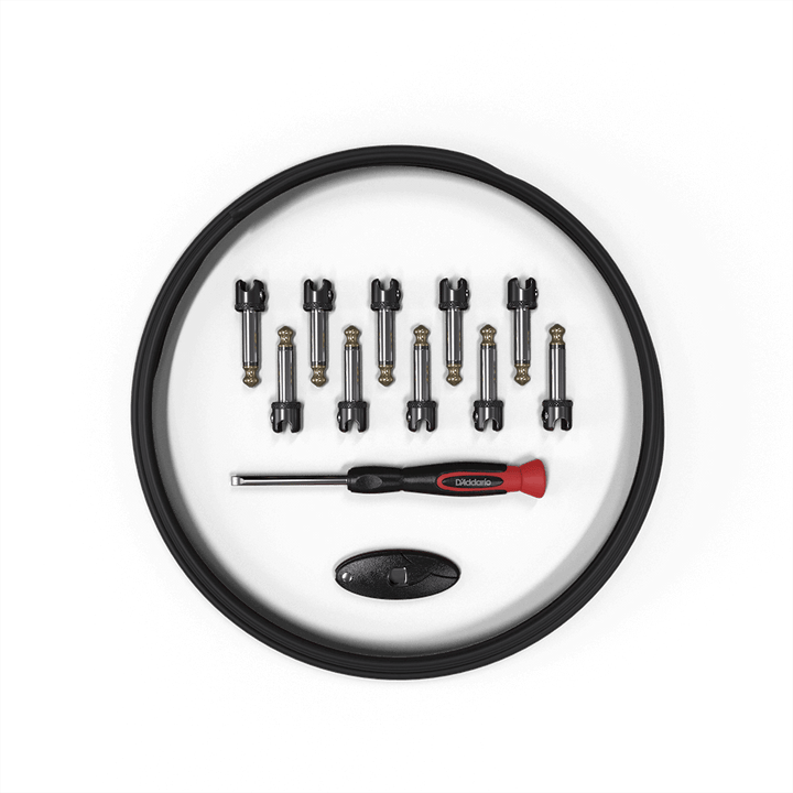 D'Addaro PW-MGPKIT-10 Custom Pedalboard Kit with Mini Plugs