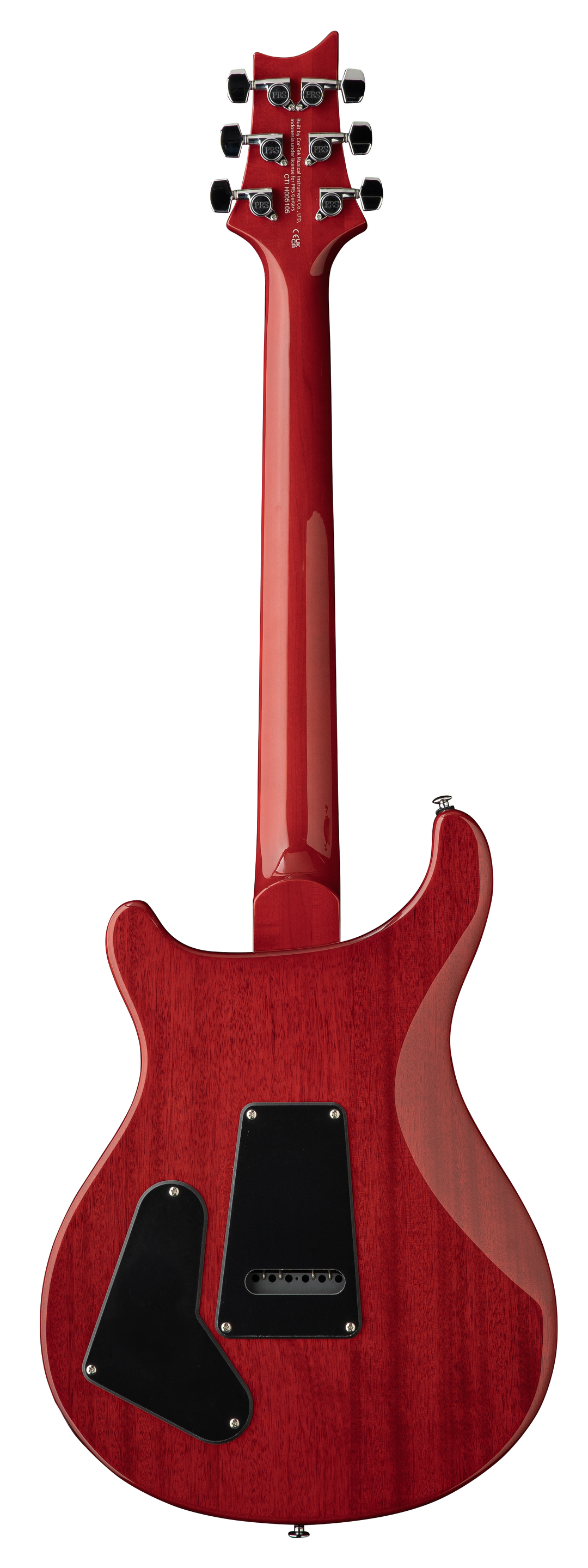 PRS SE Studio Electric Guitar - Charcoal Cherry Burst 6