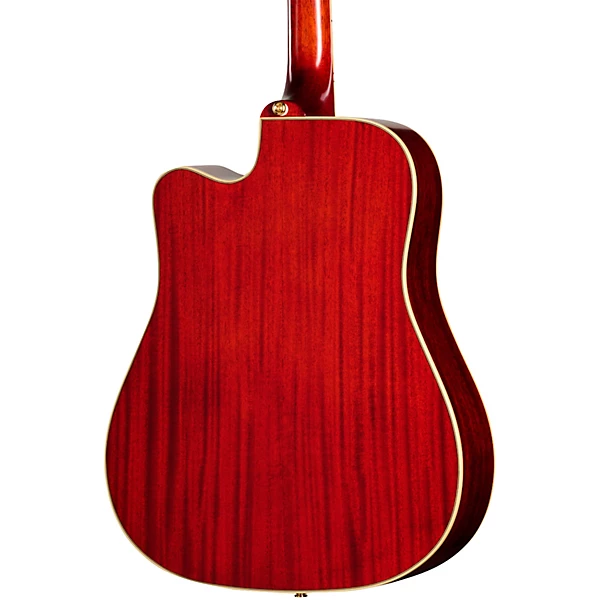 Epiphone Hummingbird Standard EC Acoustic Electric Guitar - Cherry Sunburst 7
