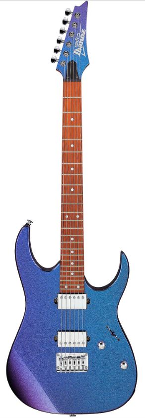 Ibanez GRG121SPBMC Electric Guitar - Blue Metal Chameleon