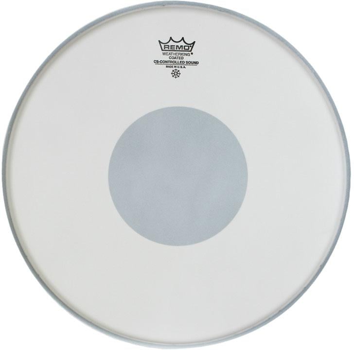 Remo CS011410 14-Inch Coated Reverse Black Dot Head