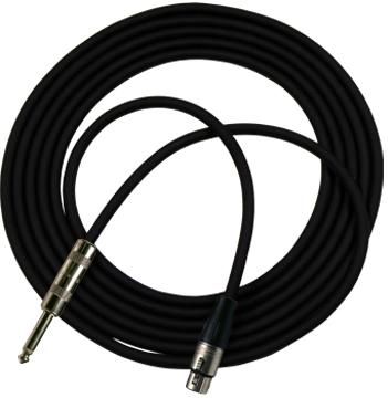 Rapco Concert N1HZ-10-IMicrophone 10' XLR-1/4 Hi-Z Cable (Straight-XLR)