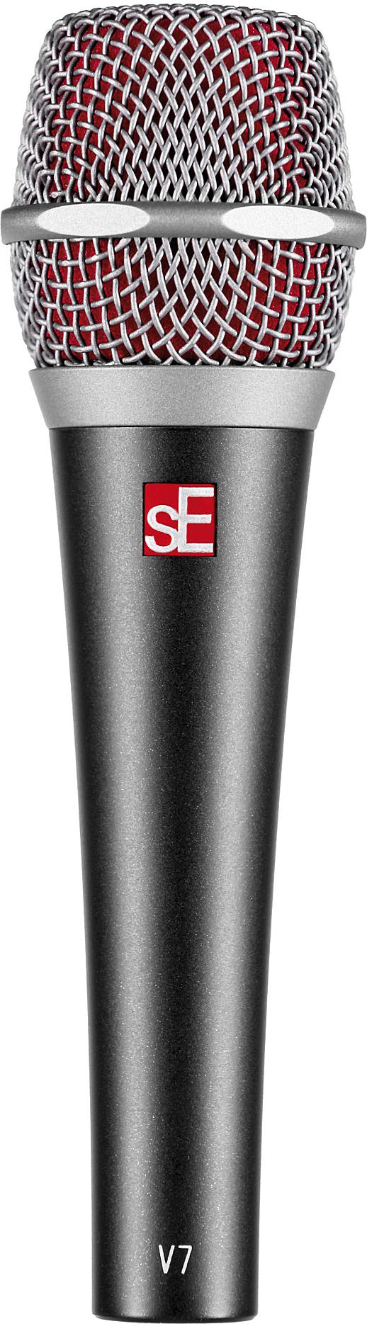 sE Electronics V7 Supercardioid Dynamic Handheld Microphone - Black