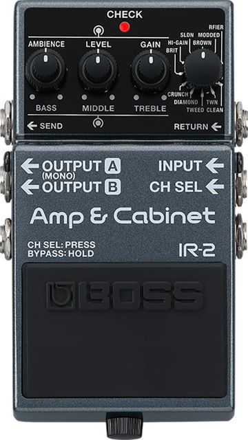 Boss IR-2 Amp and Cabinet Simulator Effects Pedal