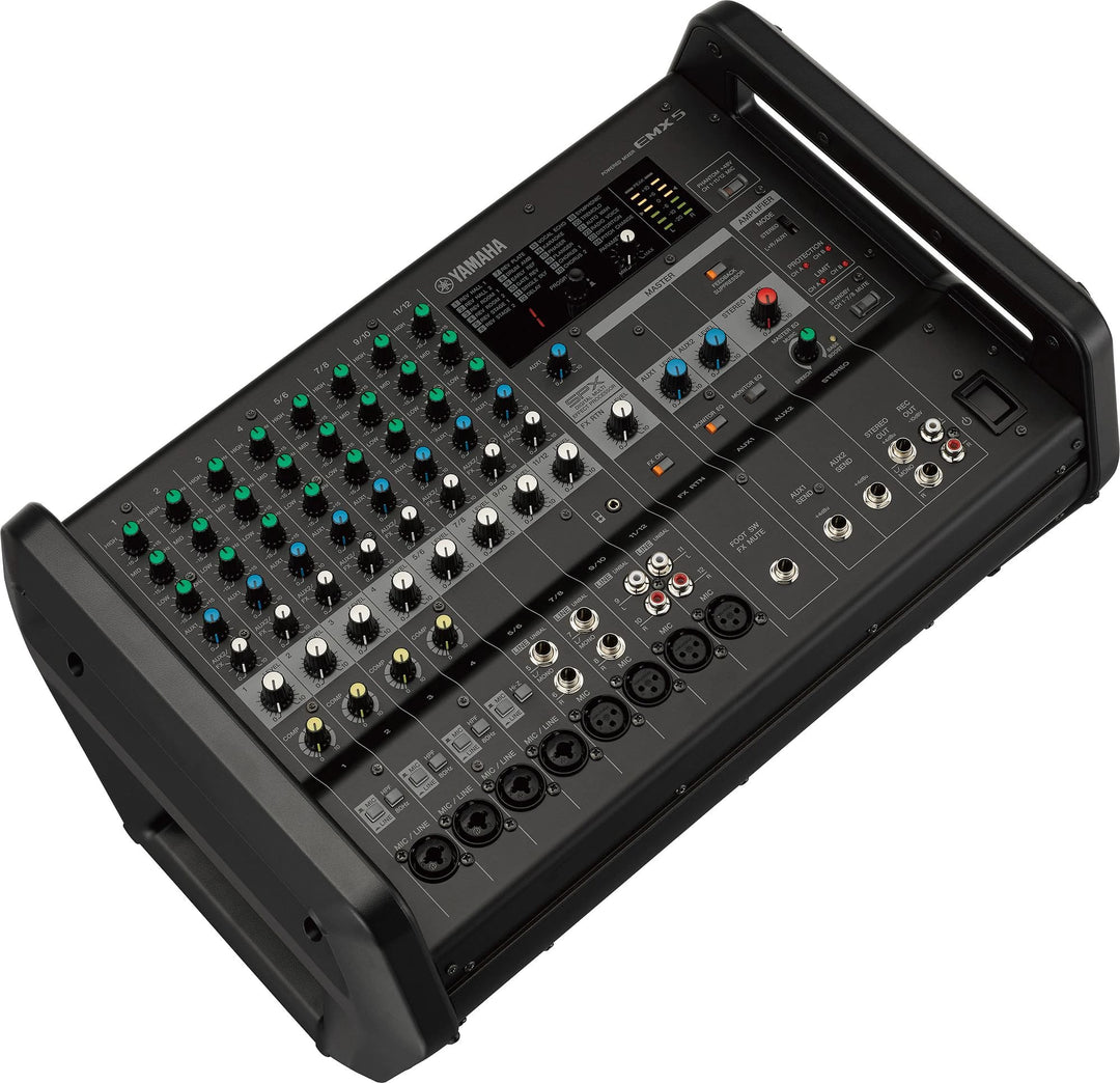 Yamaha EMX5 Powered Mixer - Dual 630watt / 12 input