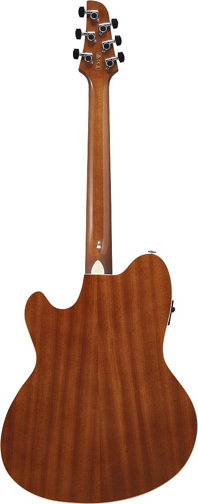 Ibanez Talman TCM50NT Acoustic-Electric Guitar - Natural High Gloss 8