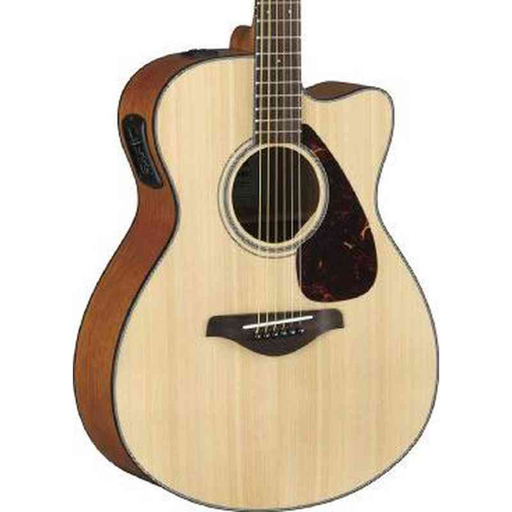 Yamaha FSX800C Natural Solid Top Acoustic Guitar