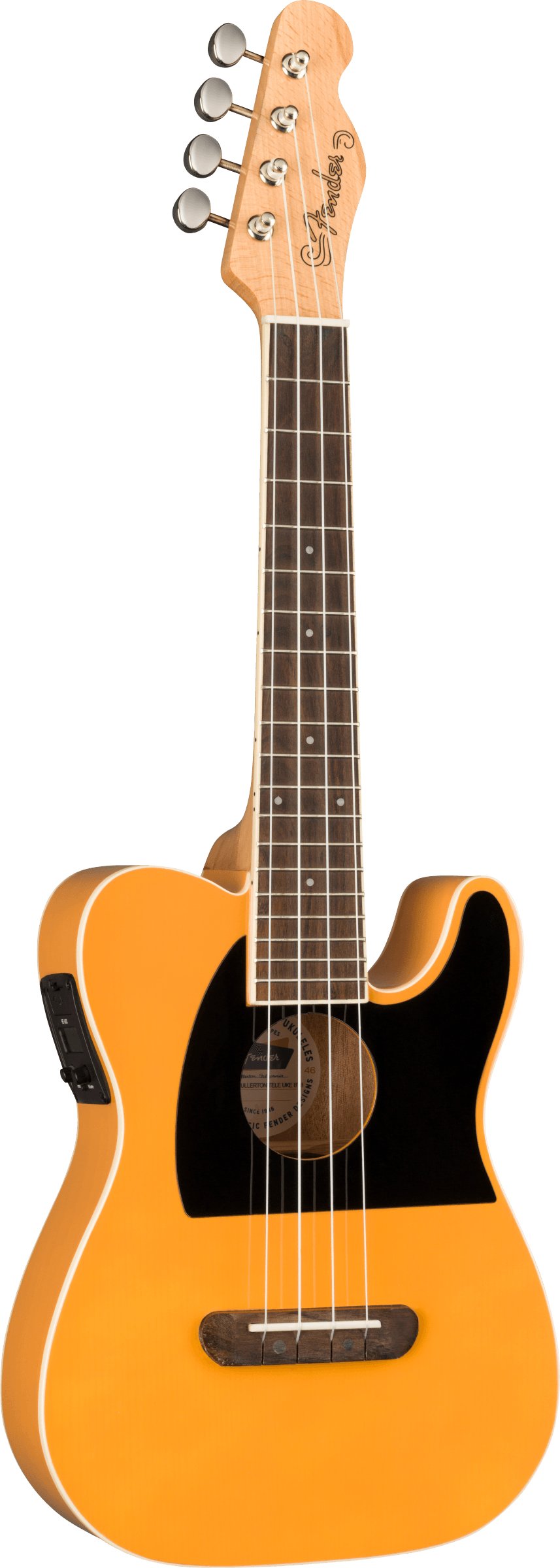 Fender Fullerton Tele Concert Ukulele (Butterscotch)