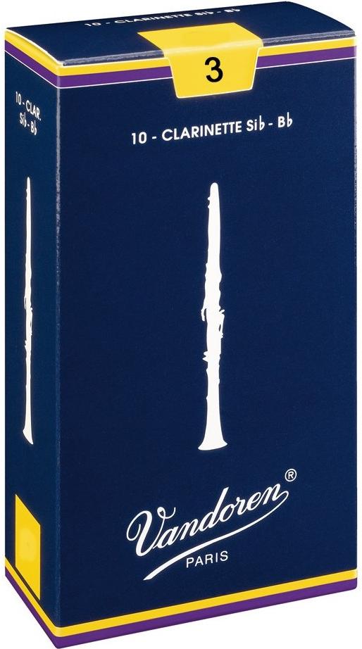 Vandoren CR103 3.0 Clarinet Reeds (10 Box)