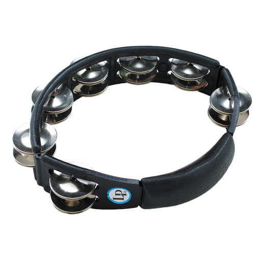 Latin Percussion  Cyclops Hand Tambourine Black