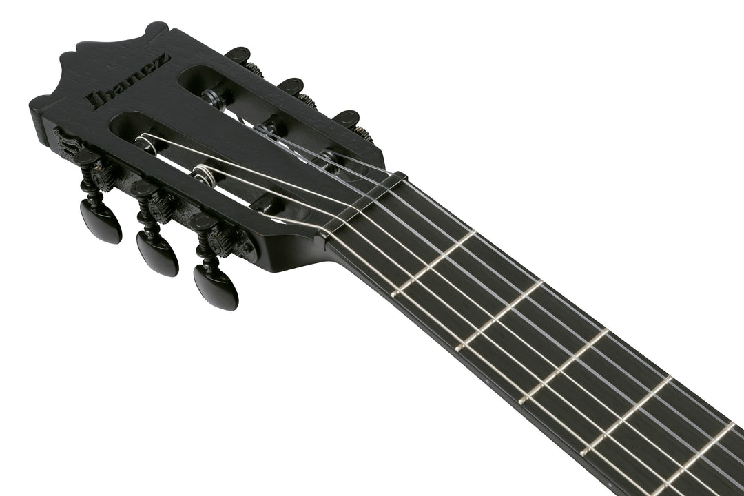 Ibanez GA621BOT Classical Acoustic Electric Guitar - Black Out 2