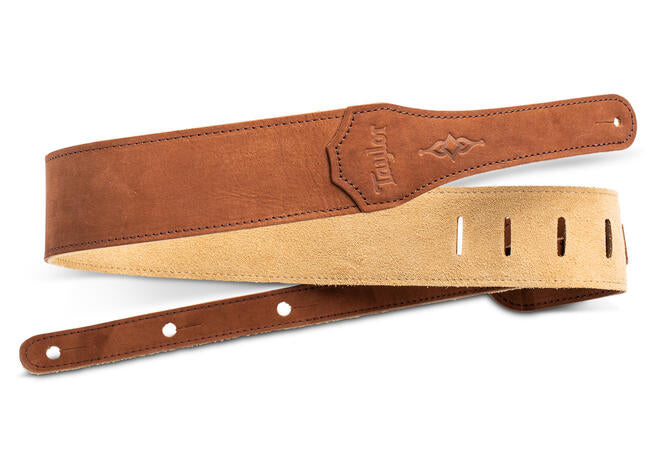 Taylor 4103-25 2.5-Inch Gemstone Sanded Suede Medium Brown Strap 2