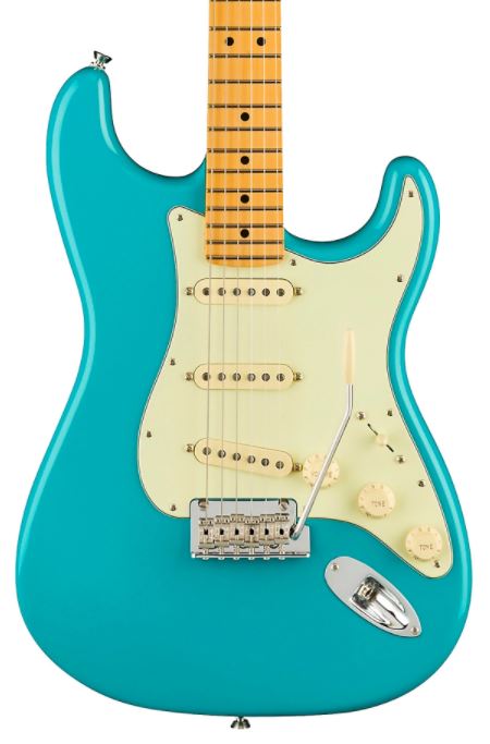Fender American Pro II Stratocaster MN Miami Blue with Case