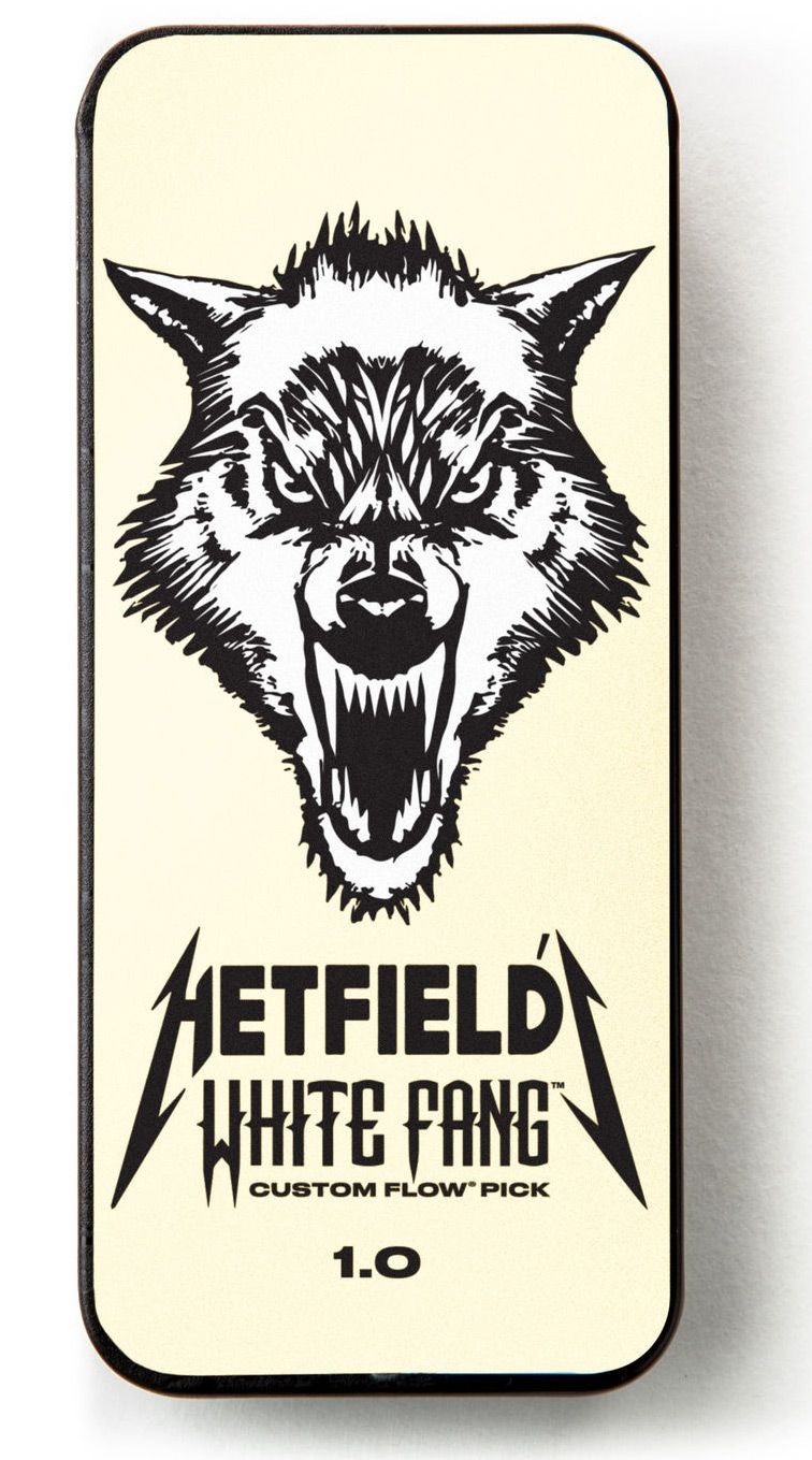 Dunlop PH122T1.0 White Fang Pick Tin