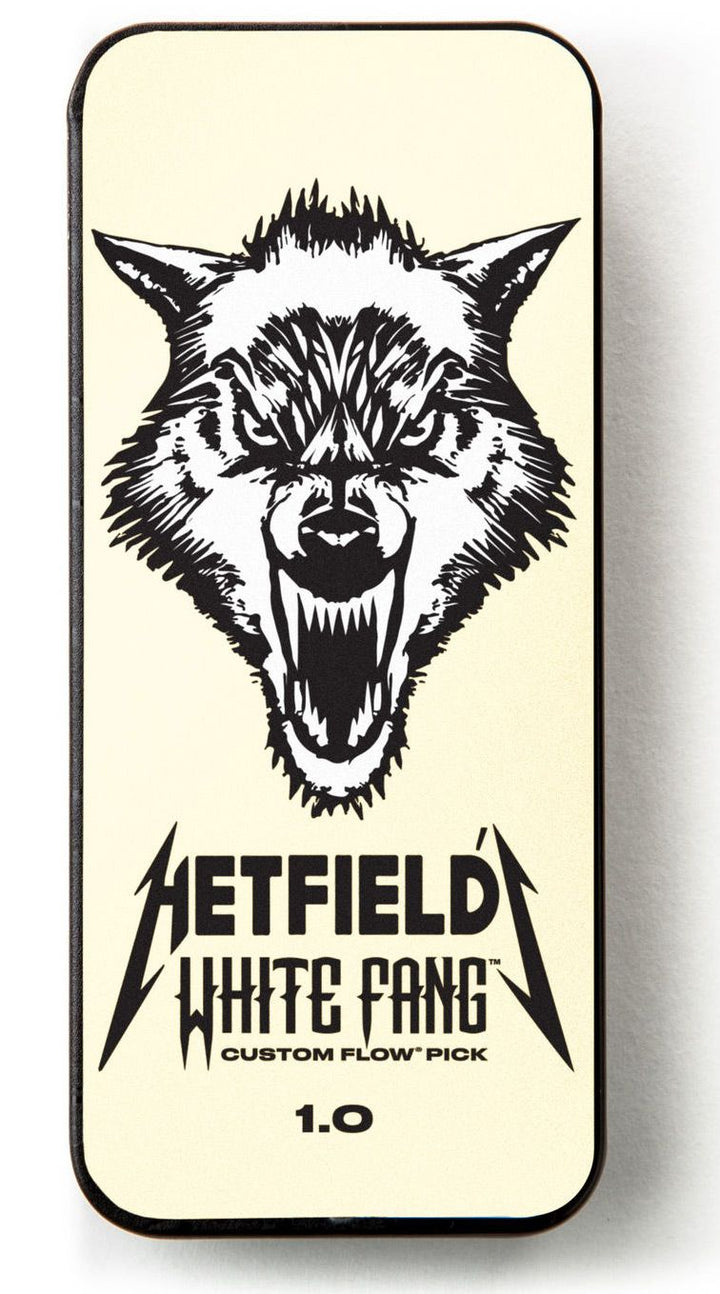 Dunlop PH122T1.0 White Fang Pick Tin