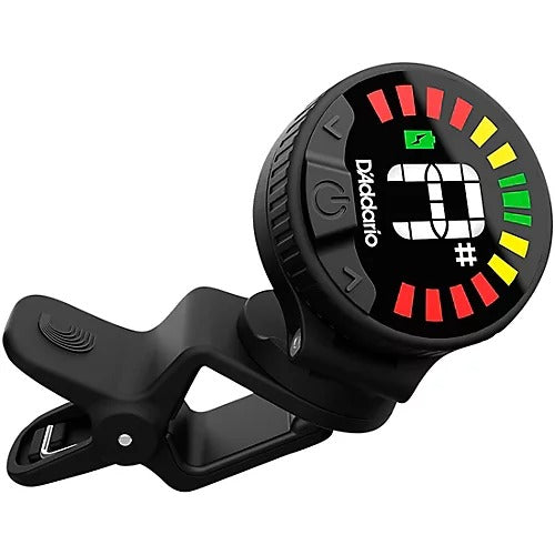 D'Addario NEXXUS 360 Rechargeable Clip-On Tuner