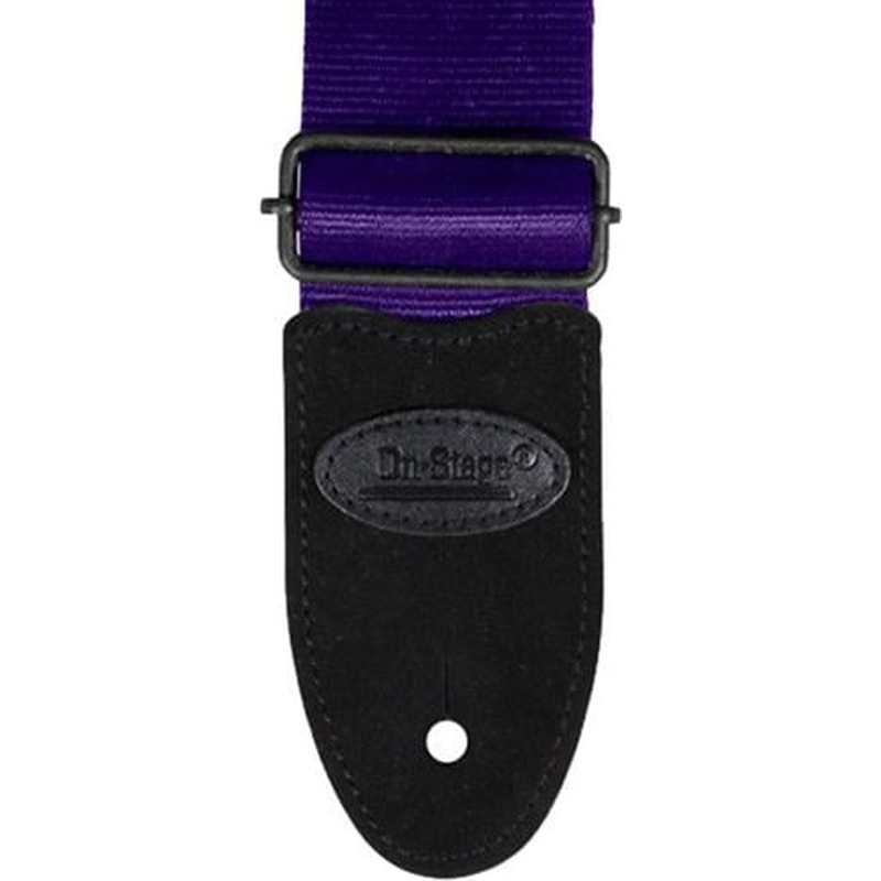 Onstage GSA20PP Seatbelt Guitar Strap (Purple)