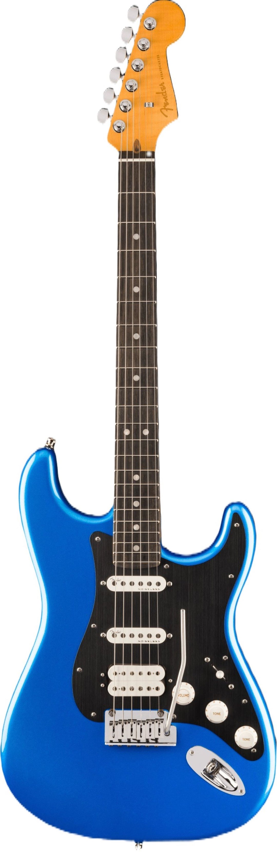 Fender American Ultra II Stratocaster HSS Electric Guitar - Noble Blue 2