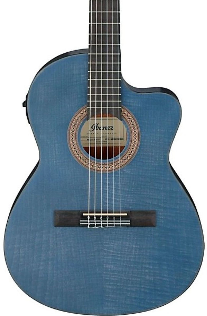 Ibanez GA5FMTCEOB Open Pore Classical Acoustic Electric Guitar - Berry