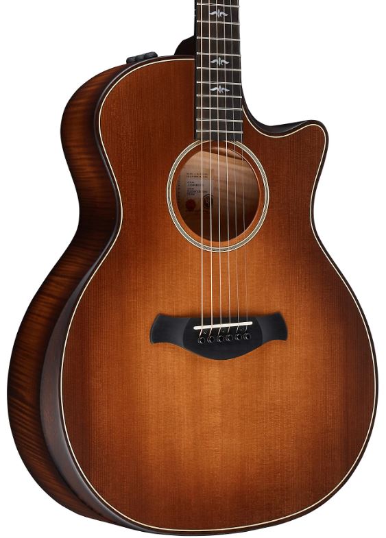 Taylor 614ceWHB Builder's Edition Wild Honeyburst