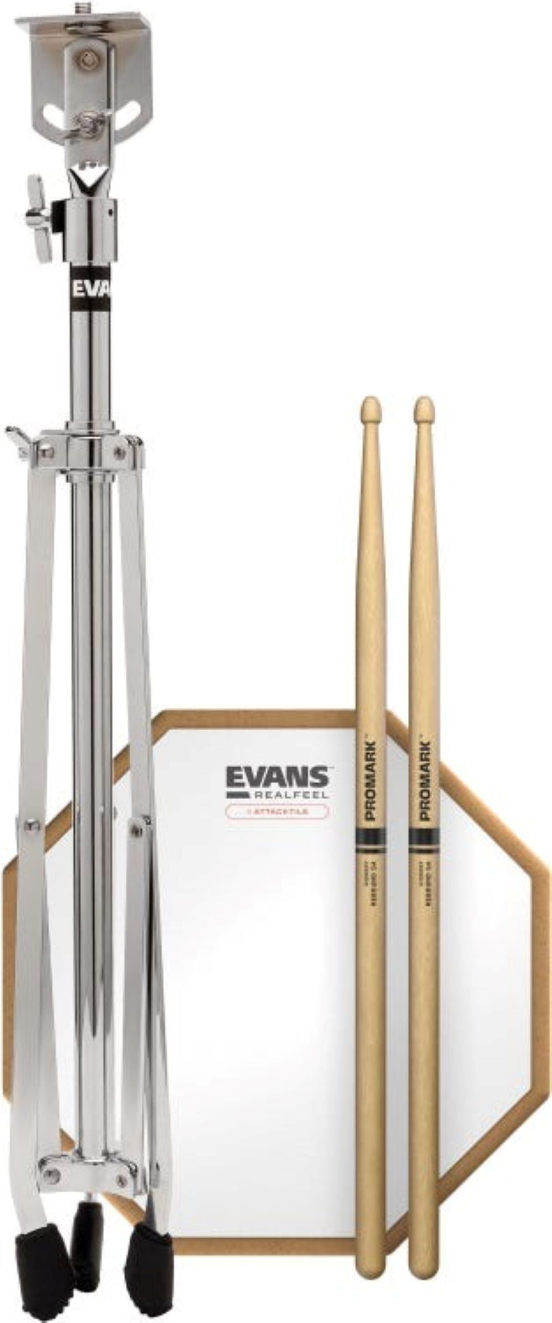 Evans RealFeel Attacktile Mountable Drum Pad Scholastic Pack