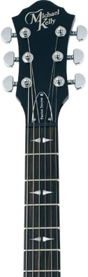 Michael Kelly Patriot Decree OP Electric Guitar (Faded Black) - No Case 3